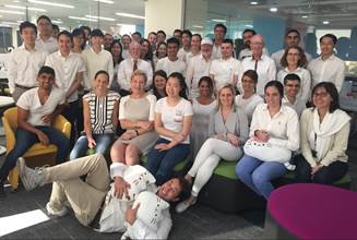 Finity Consulting held a “Wear White at Work” today Friday 26th 2017 with over 50 staff who gave generous donations with the firm Finity Consulting matching all employee contributions.