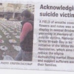 acknowledging suicide victims