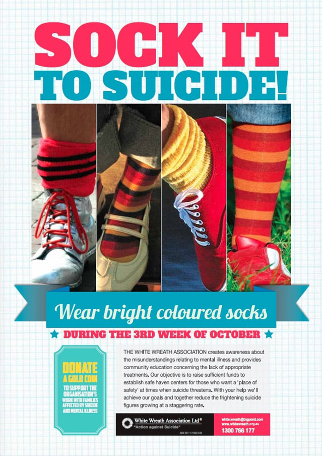 Sock It To Suicide Mental Health Campaign