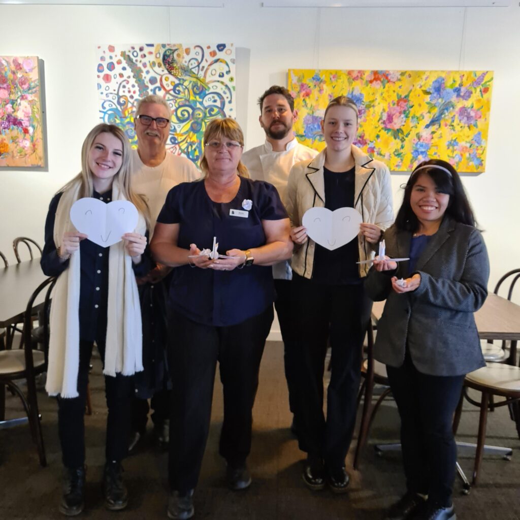 Presentation Studios Sydney NSW held a “Wear White at Work” on Tuesday 29 May 2018